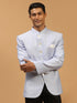 Men's Lavender Silk Blend Woven Jodhpuri